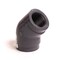 Thrifco Plumbing 3/4 Inch Threaded x Threaded PVC 45 Elbow SCH 80 8214036 - alternate 2
